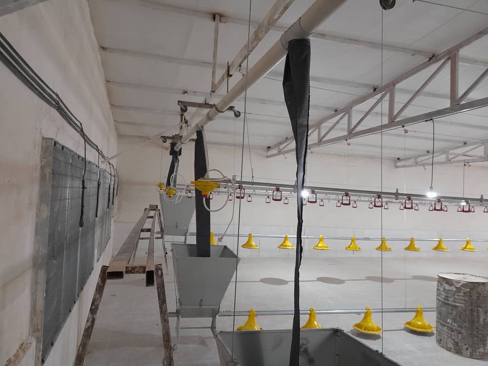 پروژه نصب و راه اندازی تجهیزات مرغداری در خوزستان