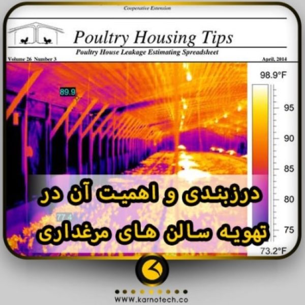 درزبندی سالن های مرغداری